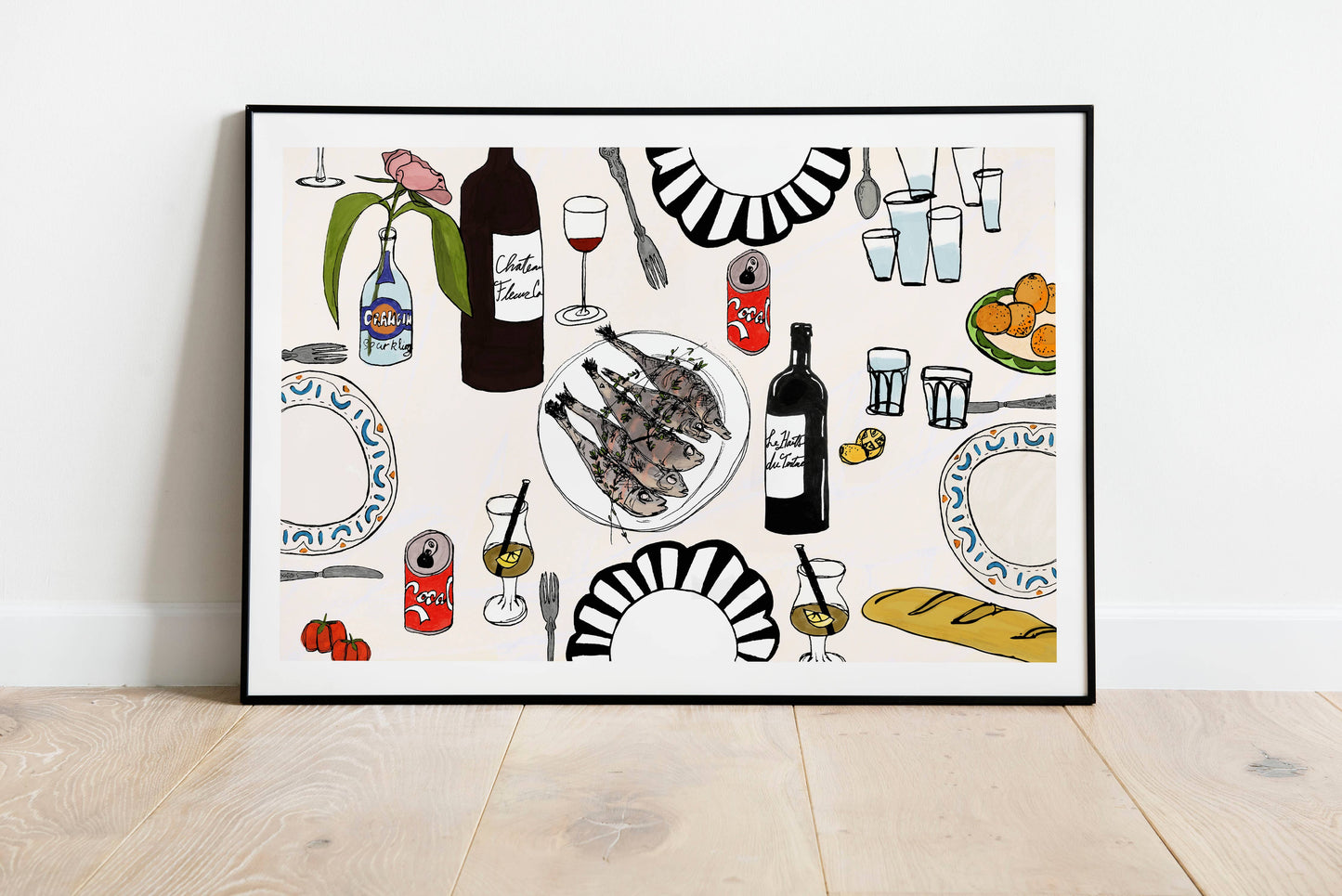 "Coke and a Smile", Giclée Fine Art Print