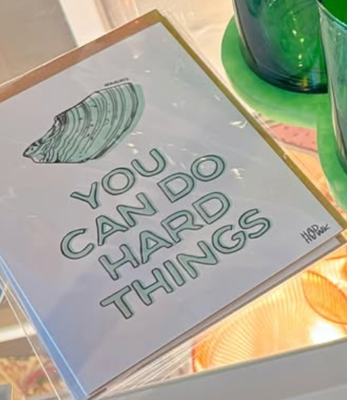 You can do hard things hadhawk