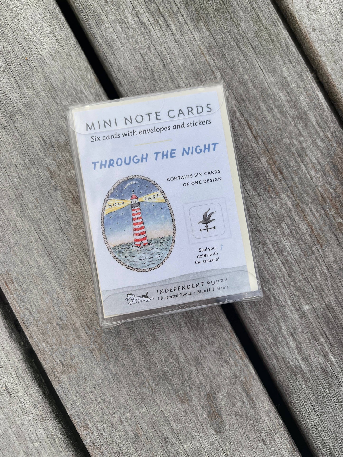 Lighthouse Mini Note Cards, Set of 6 | 2.5 x 3.5"