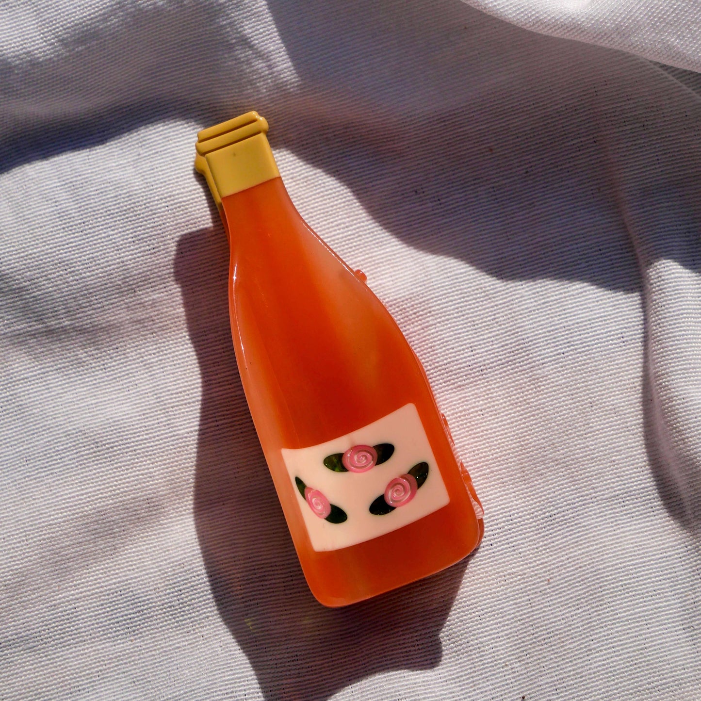 Jenny Lemons - Large Rose Wine Bottle Hair Claw Clip