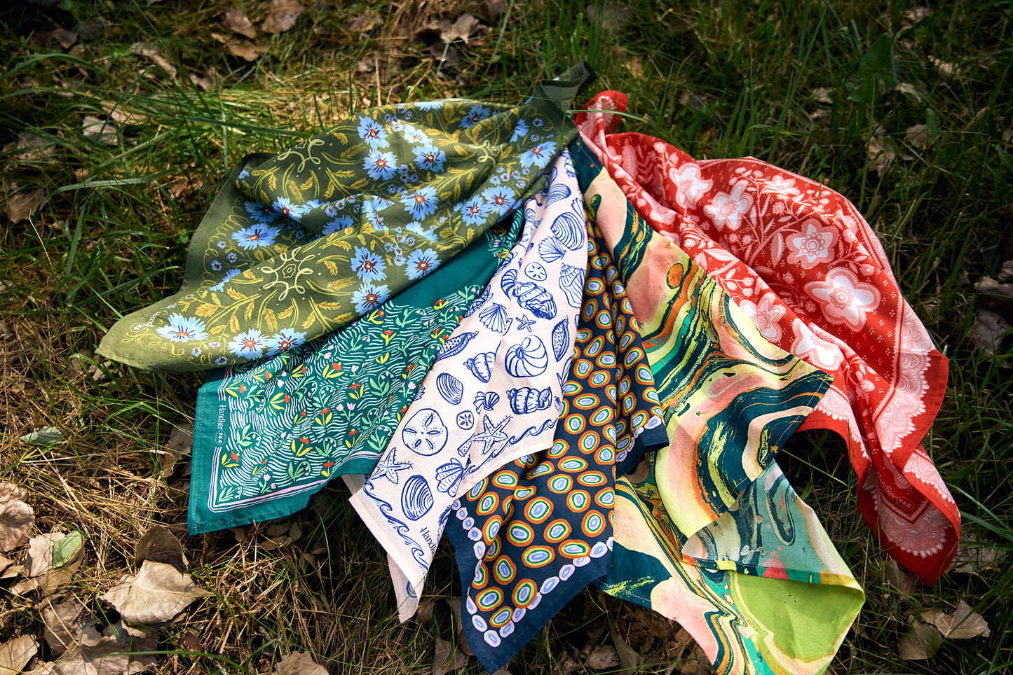 Handker Bandanas - No. 141 Seashore Bandana