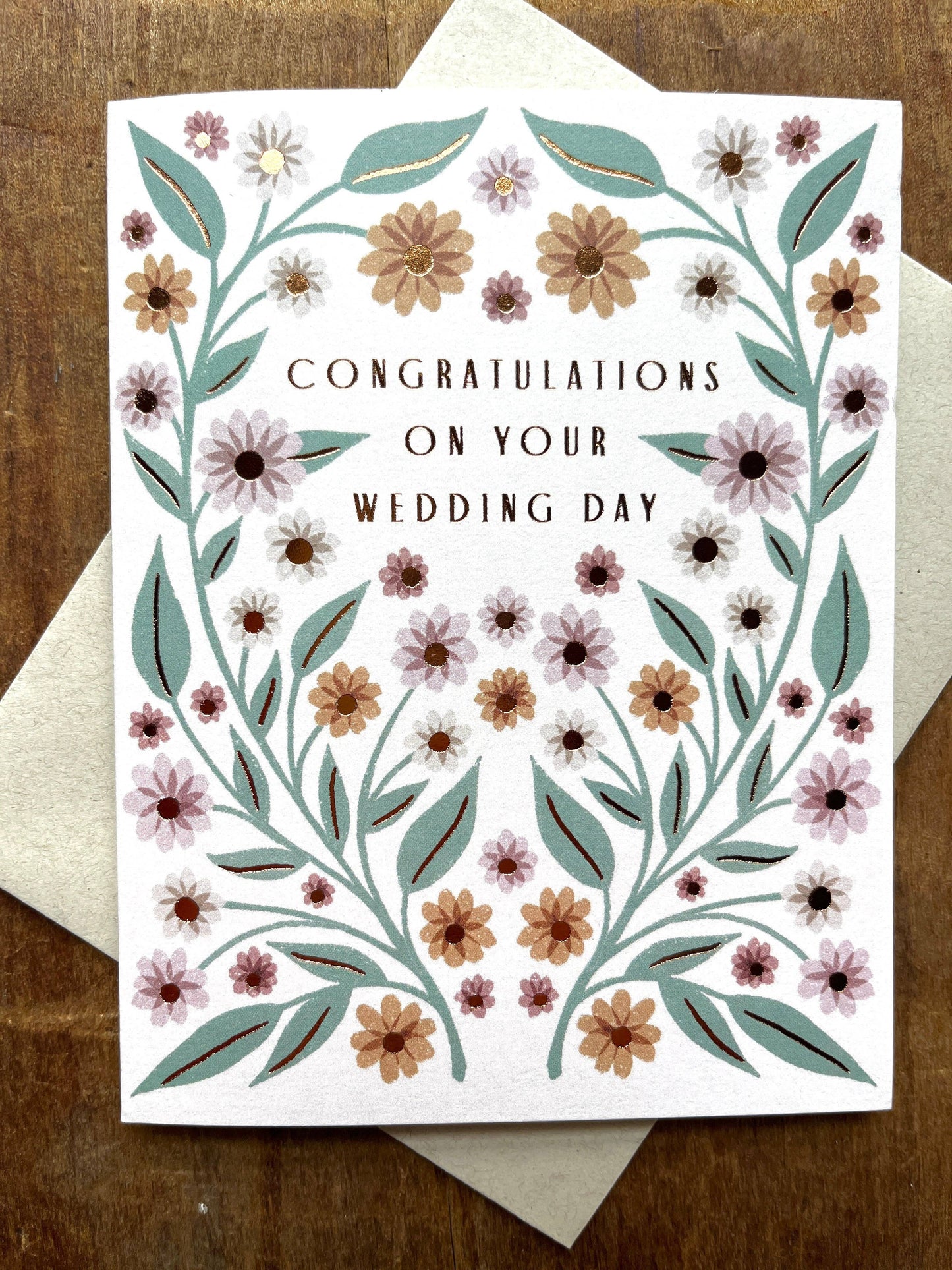 Katharine Watson - "Congratulations on Your Wedding Day," Greeting Card