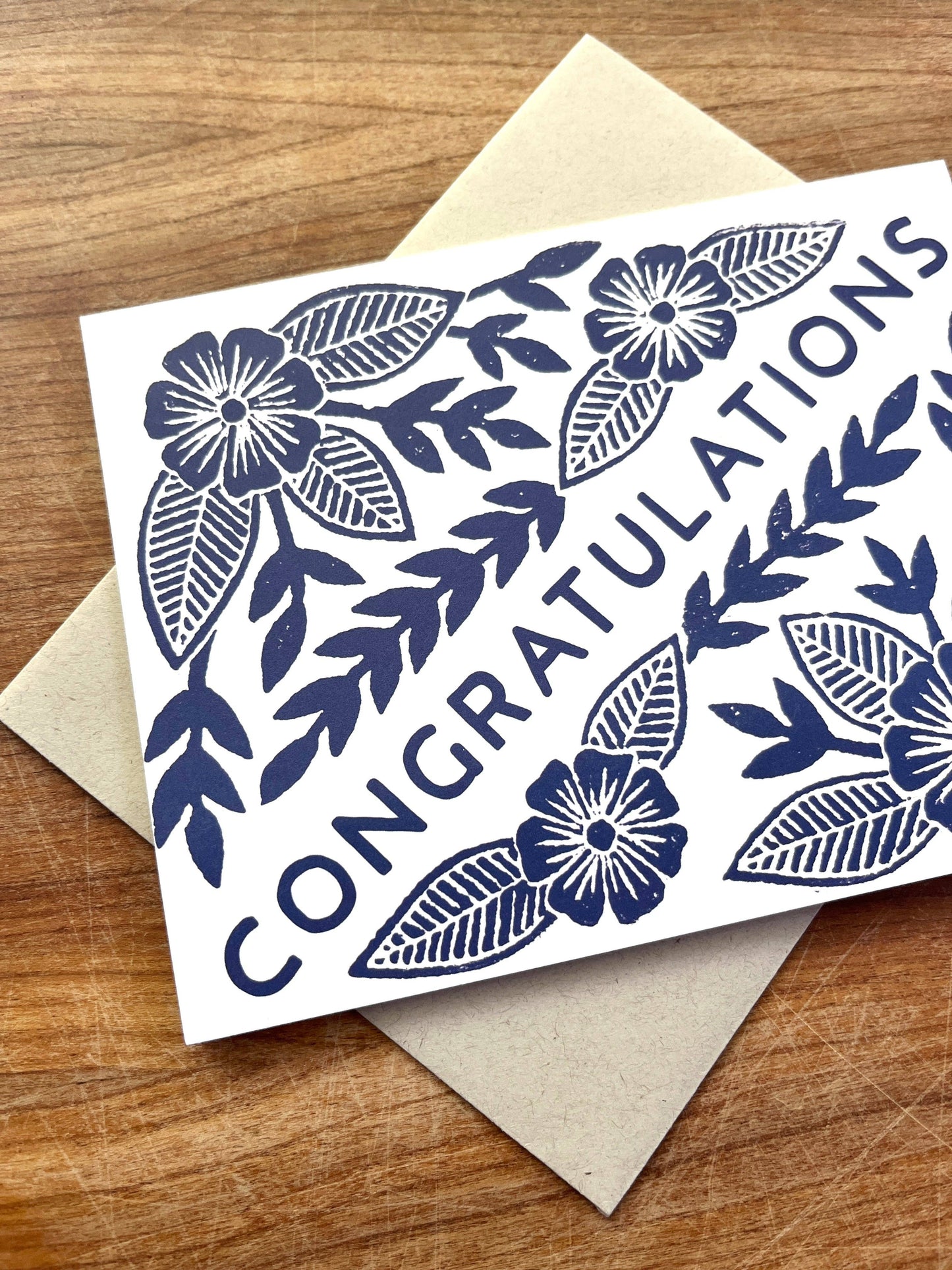 "Congratulations" Greeting Card