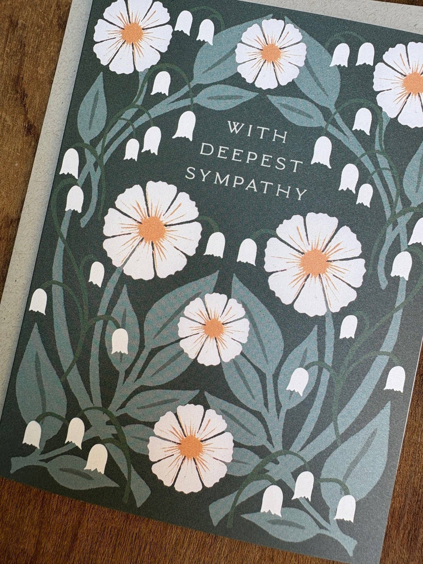 Katharine Watson - "With Deepest Sympathy," Greeting Card