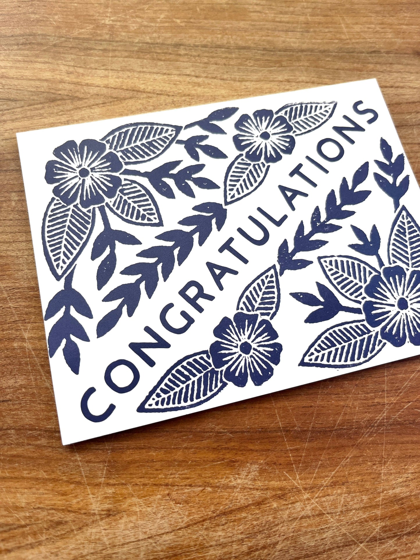 "Congratulations" Greeting Card