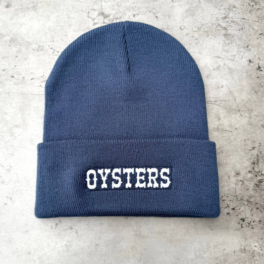 Oysters knit beanie