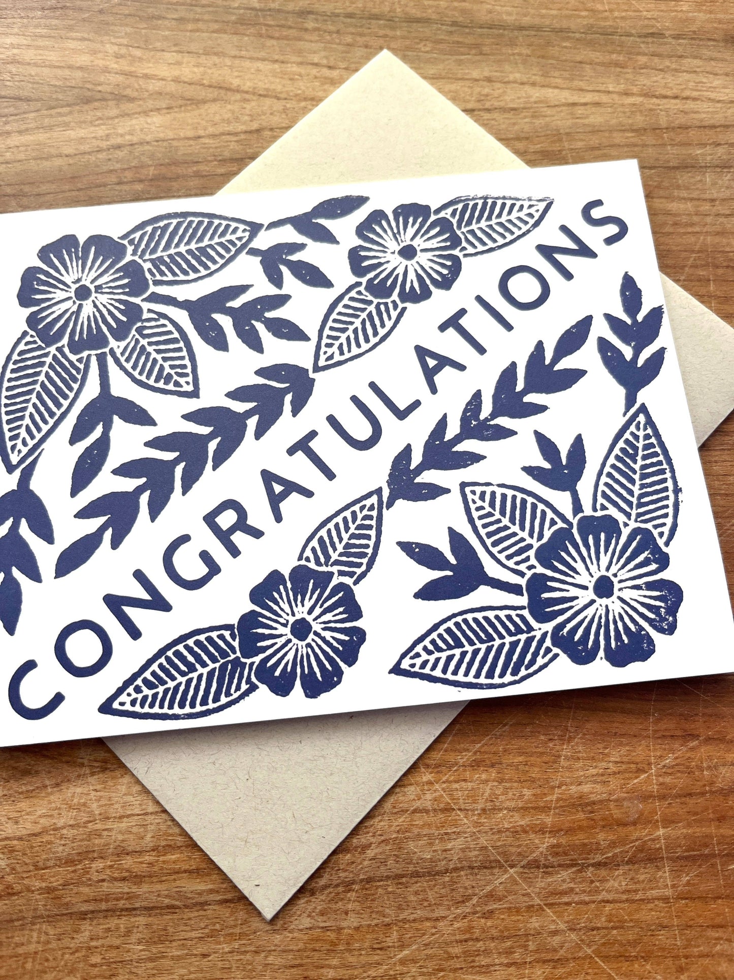 "Congratulations" Greeting Card