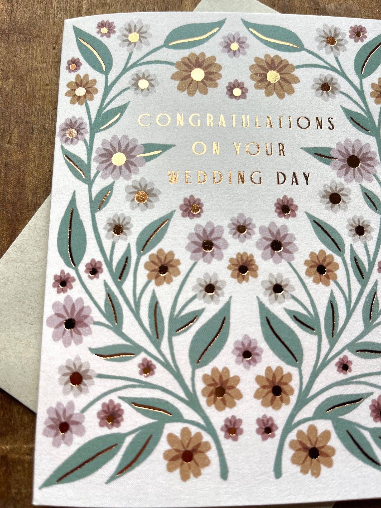 Katharine Watson - "Congratulations on Your Wedding Day," Greeting Card