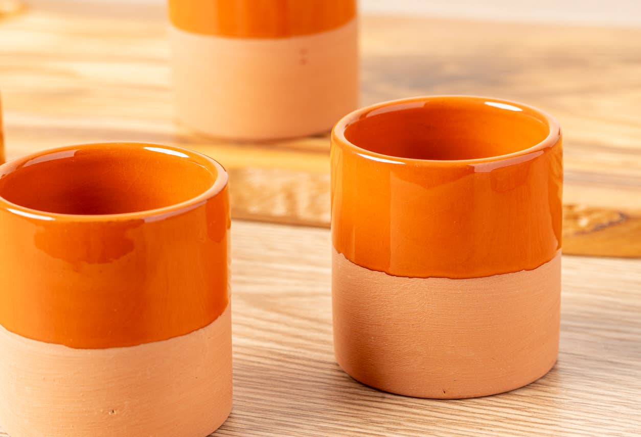 Moroccan Terracotta Cups