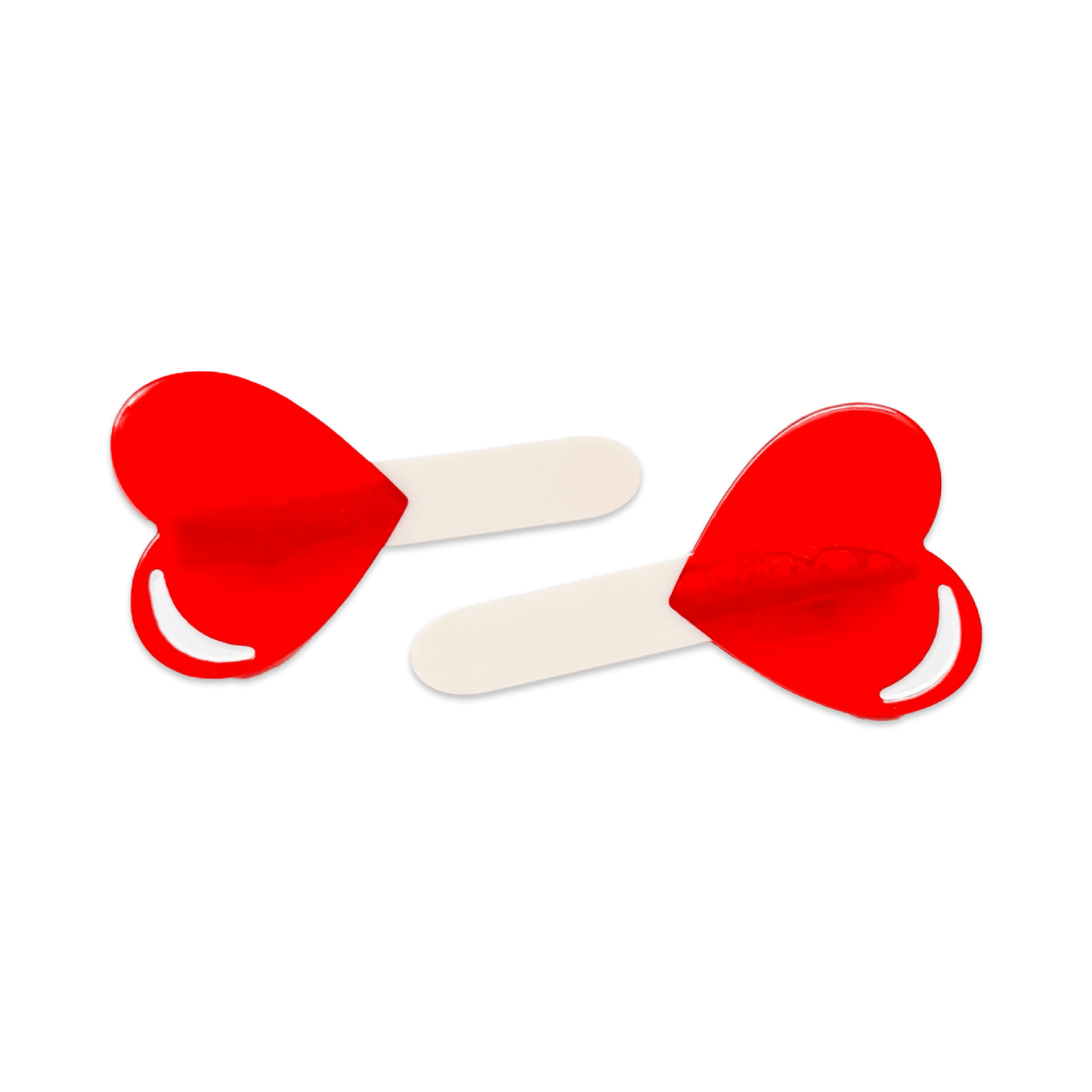 Jenny Lemons - Heart Lollipop Alligator Hair Clip Set