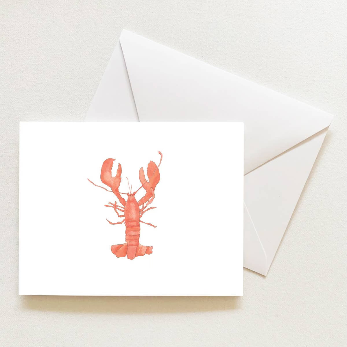 Sara Fitz Lobster sleeved note card