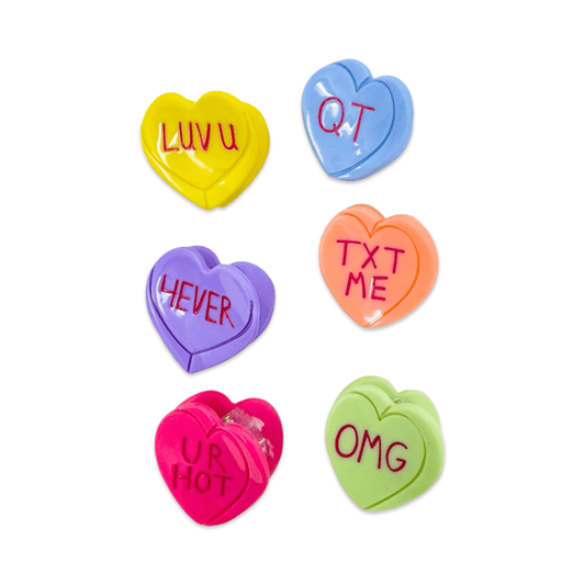 Jenny Lemons - Micro Candy Hearts Hair Claw Clip Set