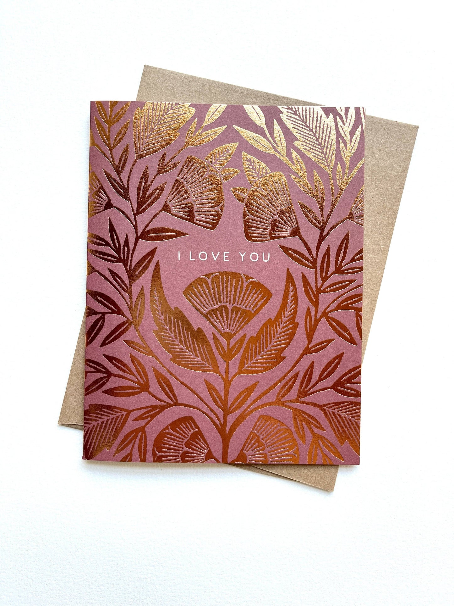 Katharine Watson - "I Love You," Greeting Card