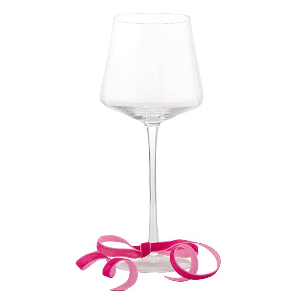 Velvet Bow Wine Charms - Moroccan - Set of 6