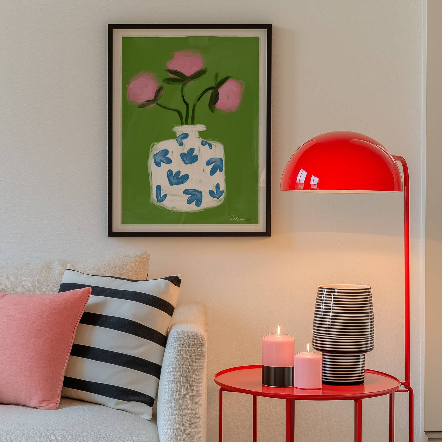 Pascale Berkowitz Studio Art - "Peonies" Giclée Fine Art Print