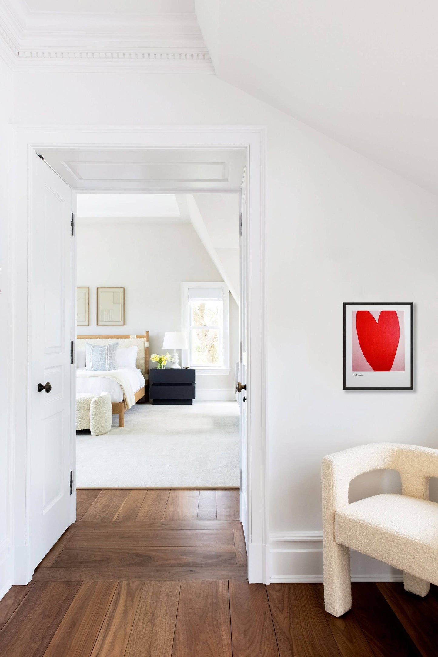 Pascale Berkowitz Studio Art - Red Heart Giclée Fine Art Print