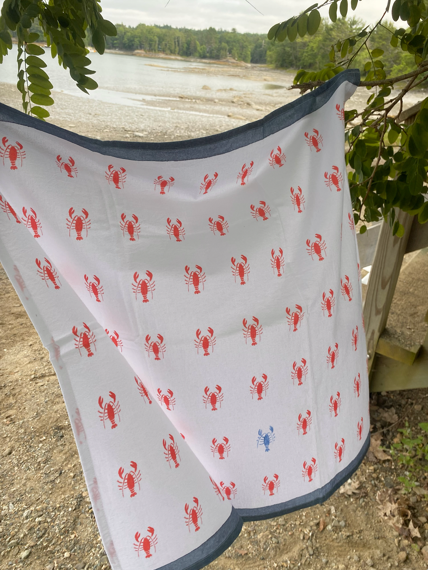 Lobsters Galore Tea Towel
