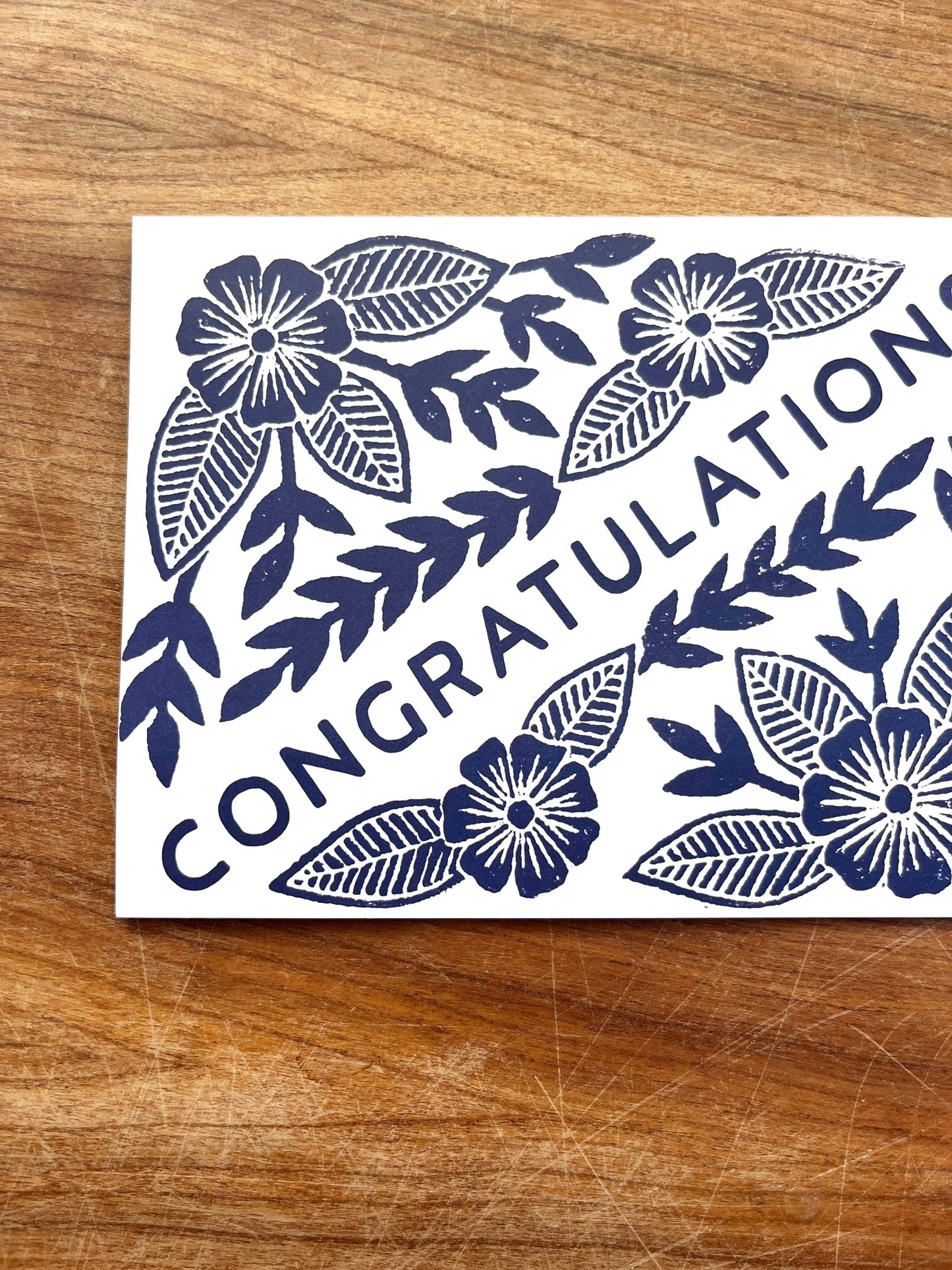 "Congratulations" Greeting Card