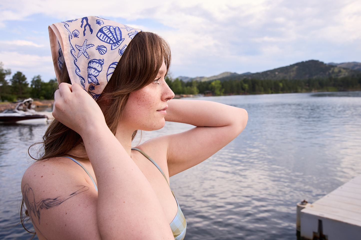 Handker Bandanas - No. 141 Seashore Bandana