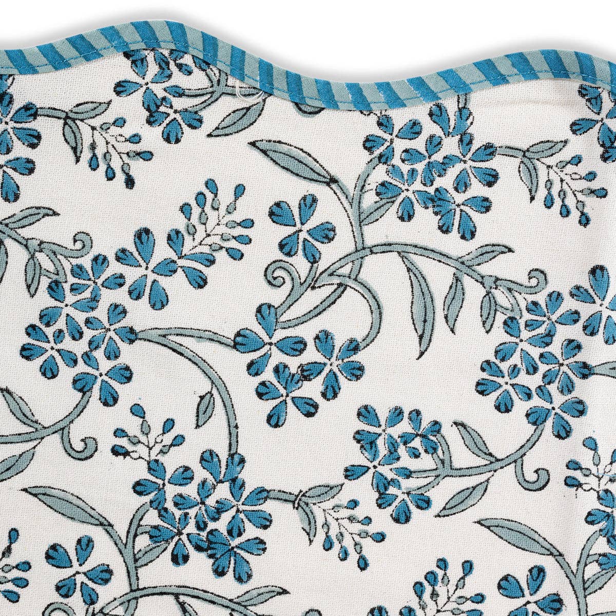 Sanibel Blue & White Table Runner