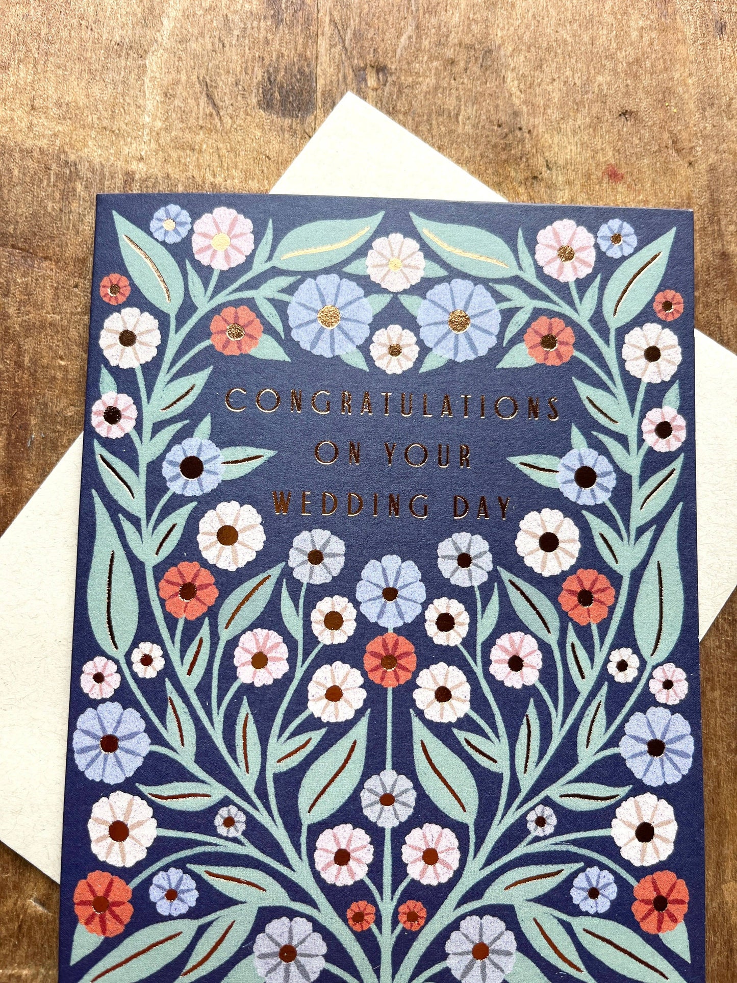Katharine Watson - "Congratulations on Your Wedding Day," Greeting Card
