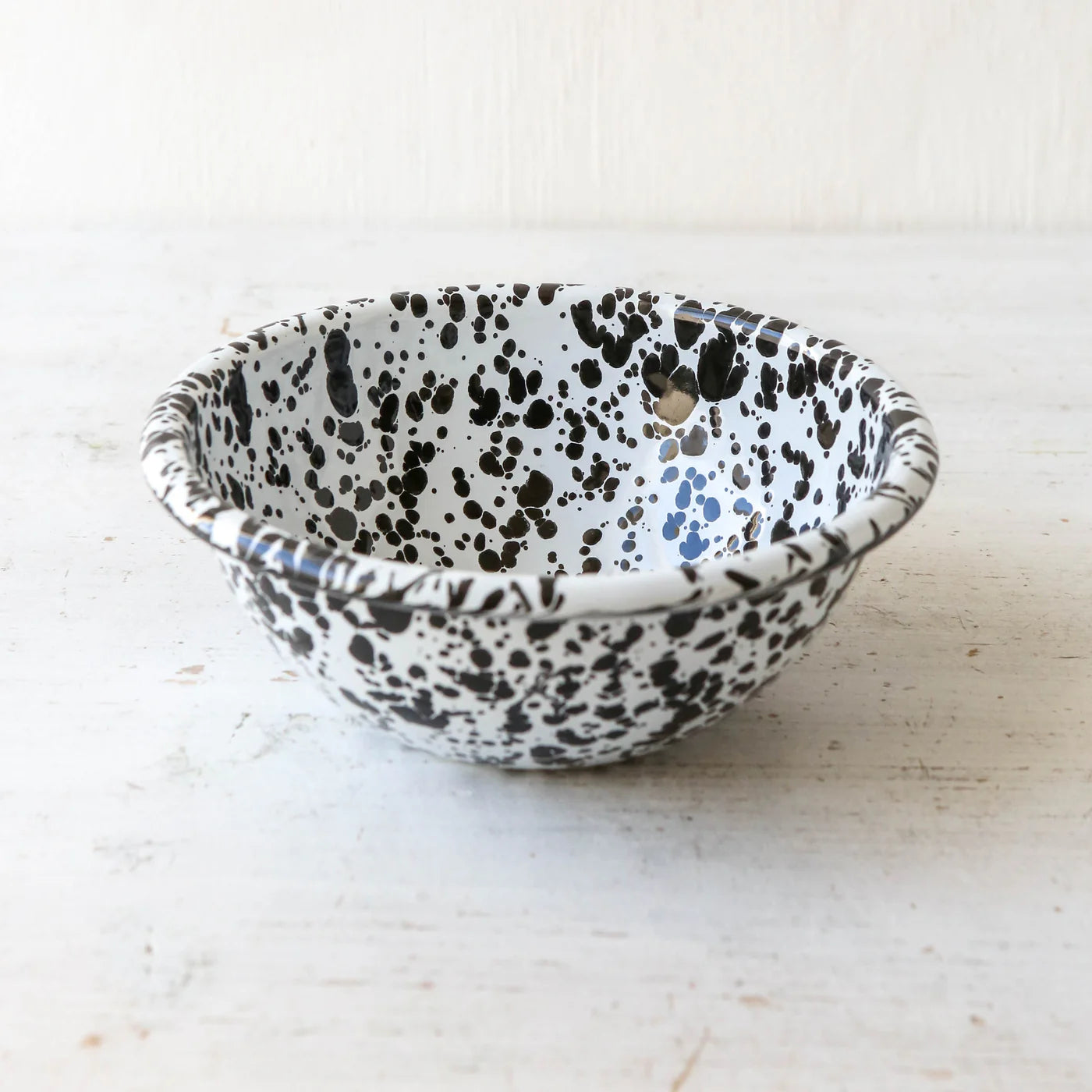 Splatter 20 oz Cereal Bowl, Black