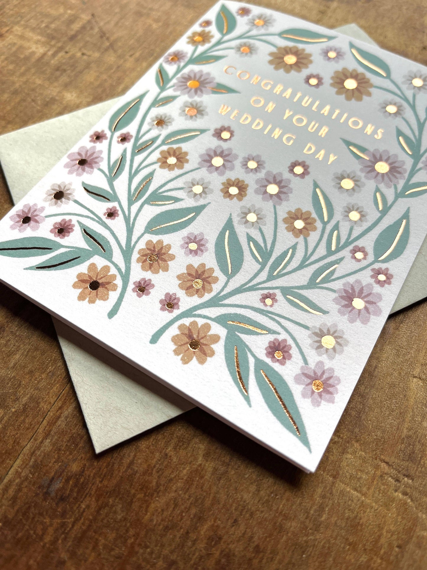 Katharine Watson - "Congratulations on Your Wedding Day," Greeting Card