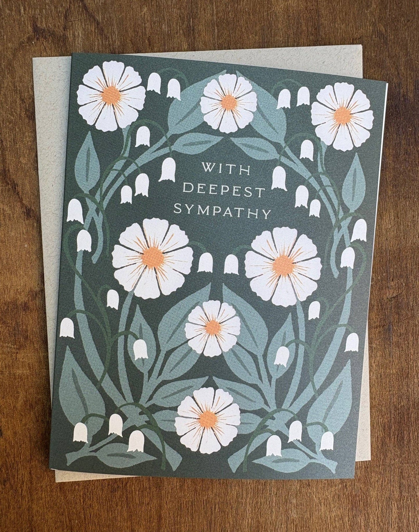 Katharine Watson - "With Deepest Sympathy," Greeting Card