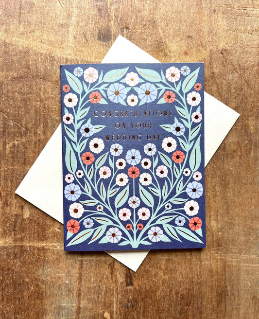 Katharine Watson - "Congratulations on Your Wedding Day," Greeting Card