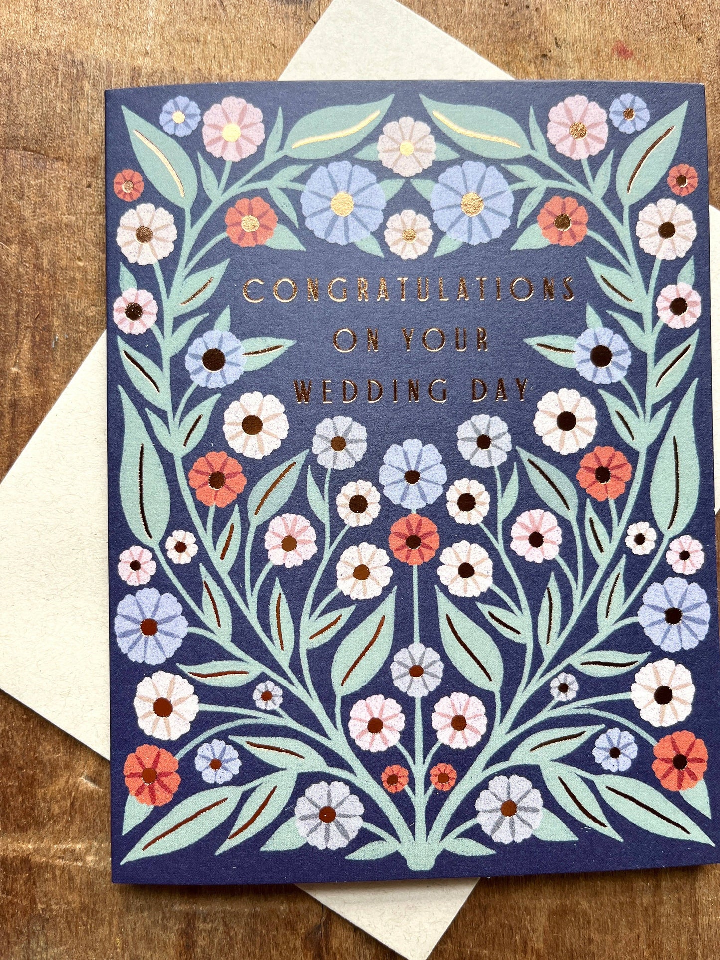Katharine Watson - "Congratulations on Your Wedding Day," Greeting Card