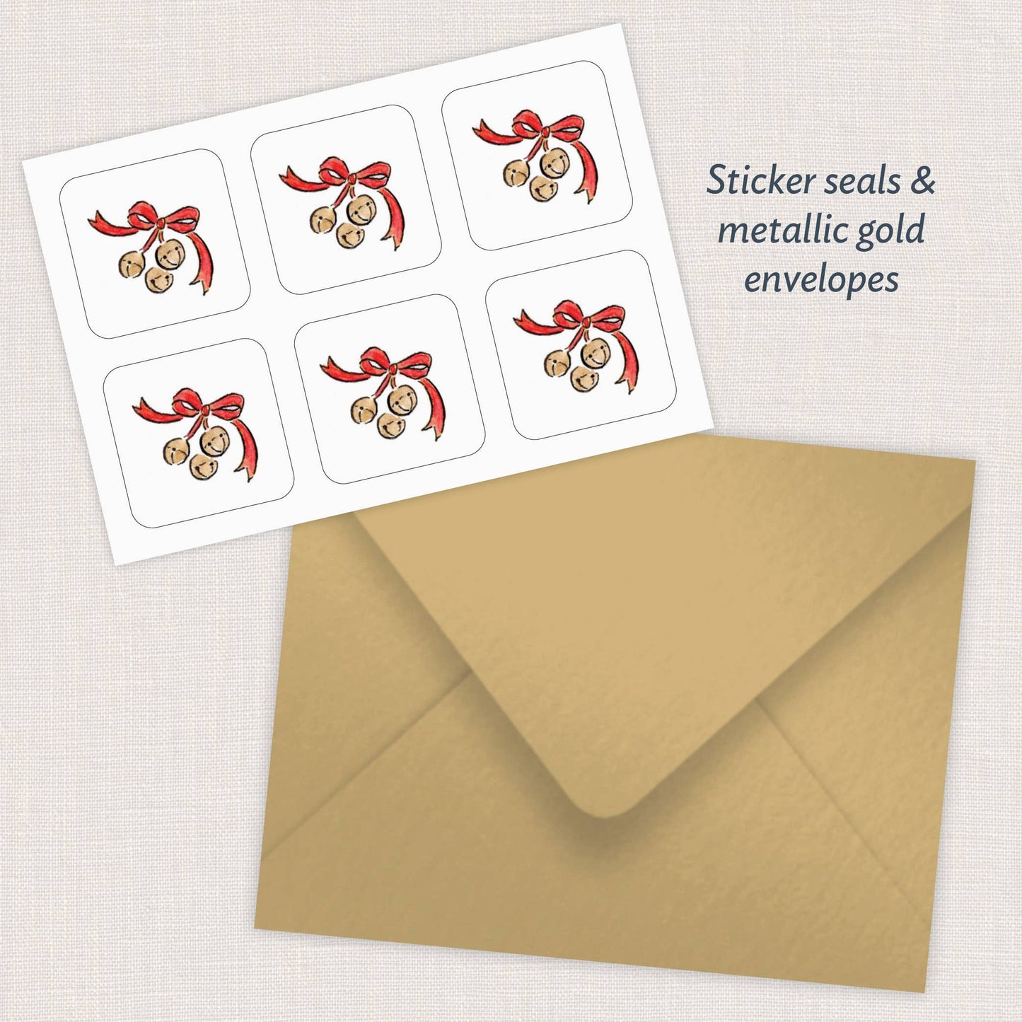 Holiday Pups Mini Note Cards, Set of 6 | 2.5 x 3.5"