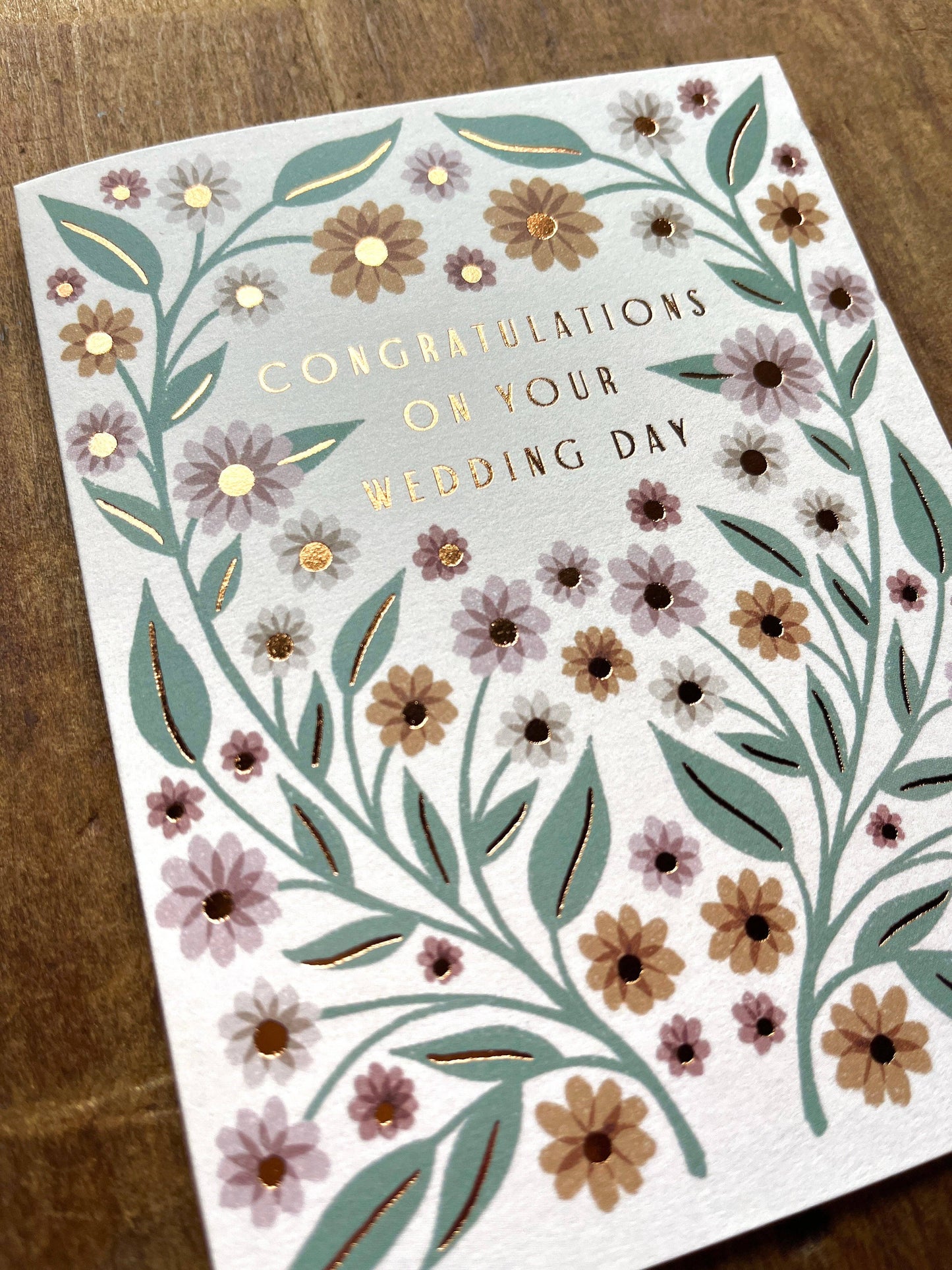 Katharine Watson - "Congratulations on Your Wedding Day," Greeting Card