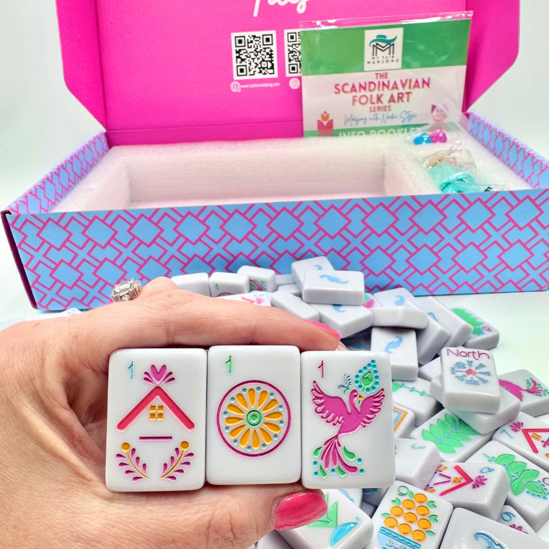 THE SCANDINAVIAN FOLK ART SERIES | Mahjong with Nordic Style