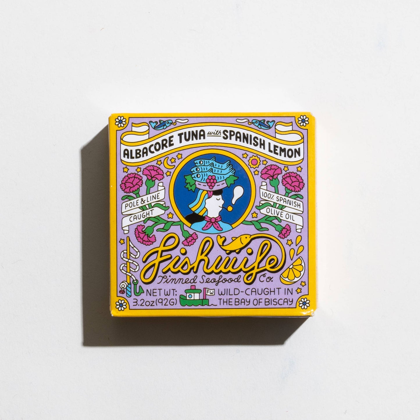 Albacore Tuna with Spanish Lemon - Fishwife Tinned Fish Co.