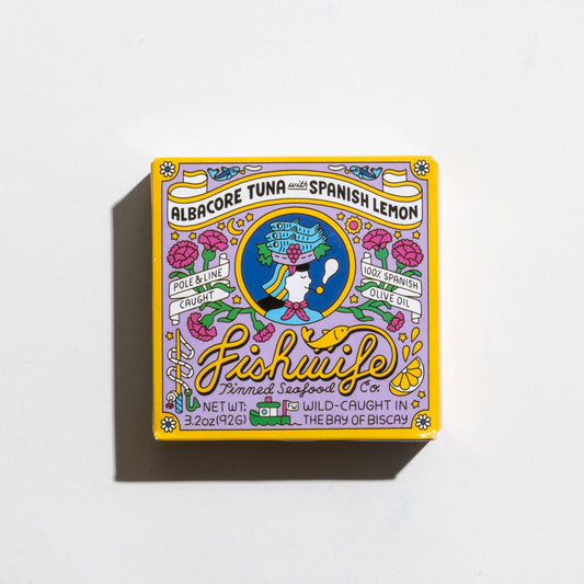 Albacore Tuna with Spanish Lemon - Fishwife Tinned Fish Co.