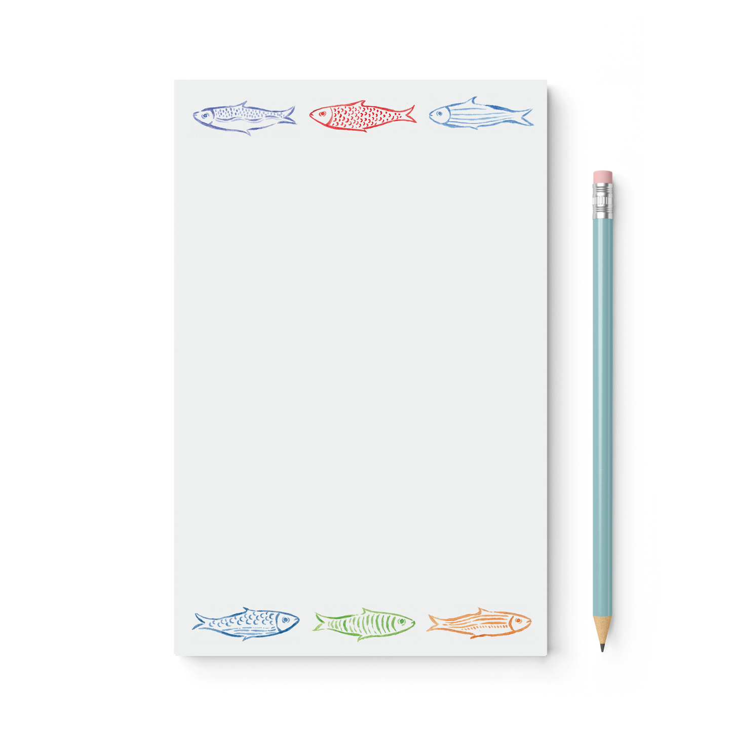 Rainbow Fish Notepad | 5.5 x 8.5"