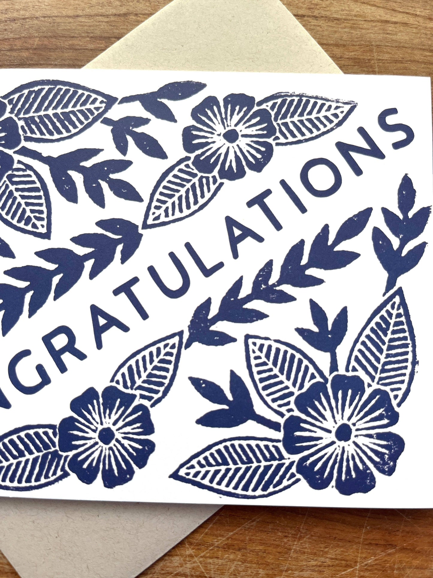 "Congratulations" Greeting Card