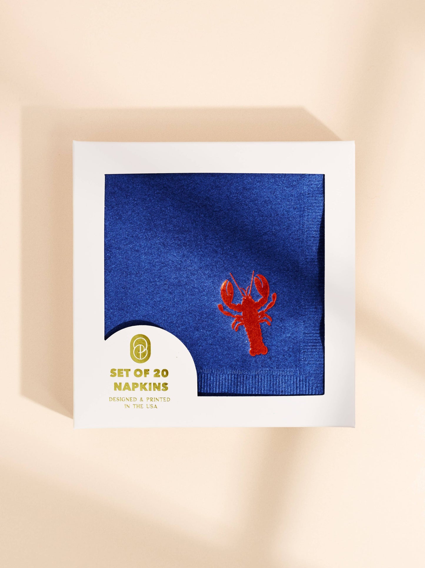 Lobster Cocktail Napkins - Set of 20