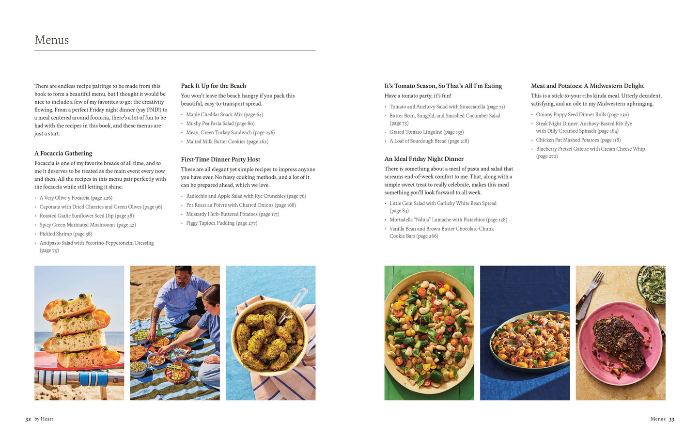 By Heart - Recipes Book