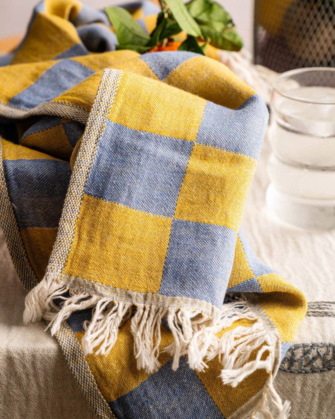 Sardine - Hand-Stitched Kitchen Tea Towel Set