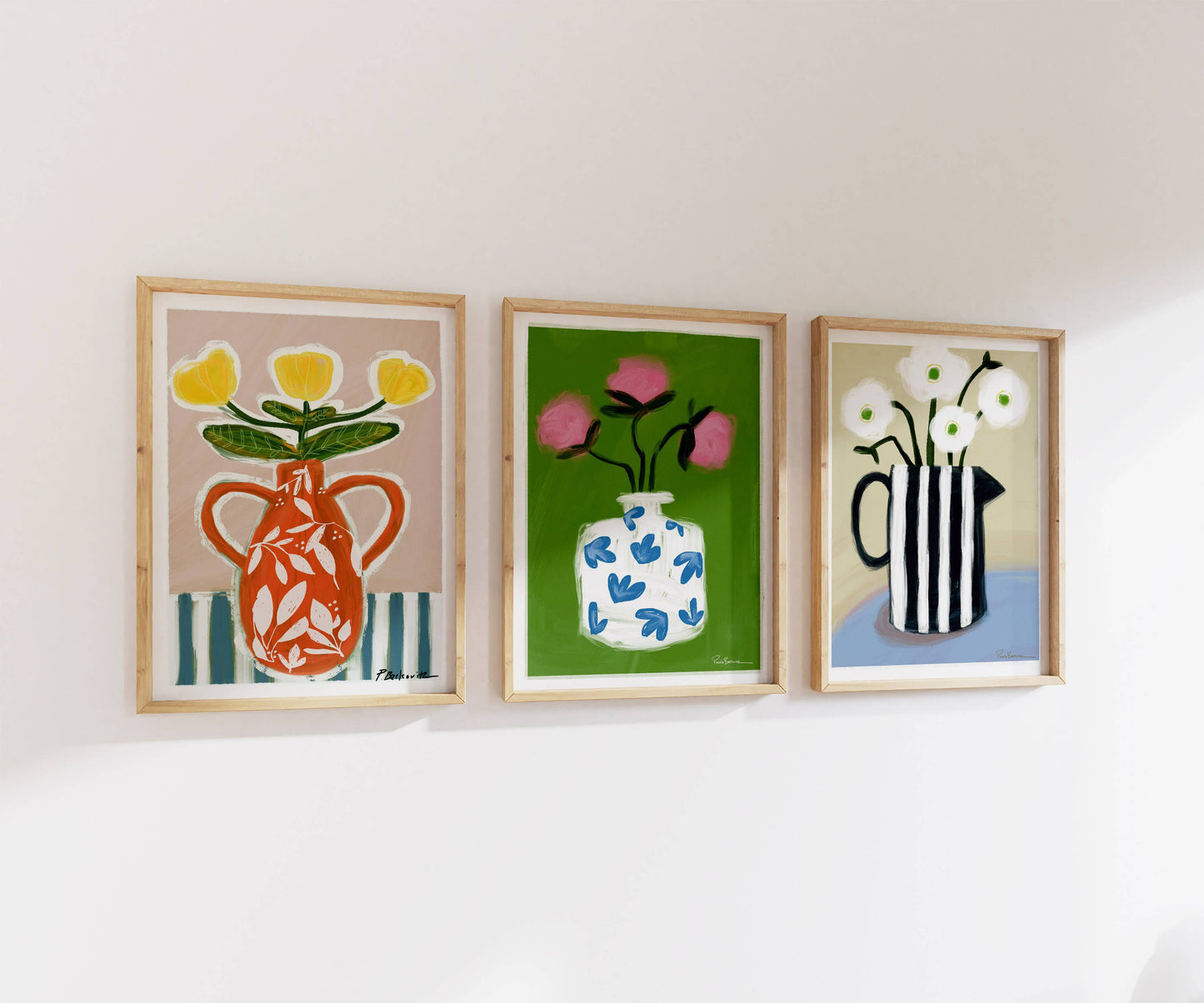 Pascale Berkowitz Studio Art - "Peonies" Giclée Fine Art Print