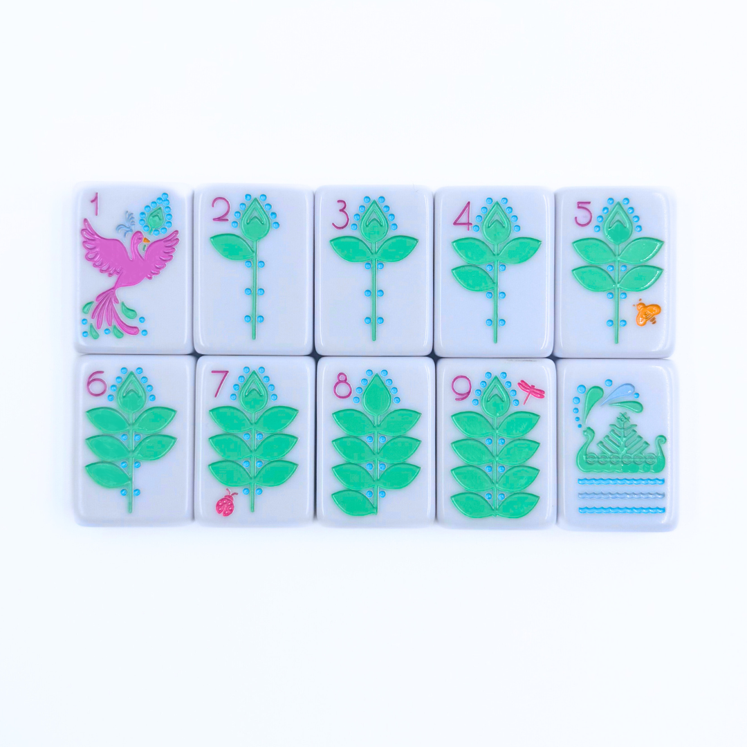 THE SCANDINAVIAN FOLK ART SERIES | Mahjong with Nordic Style