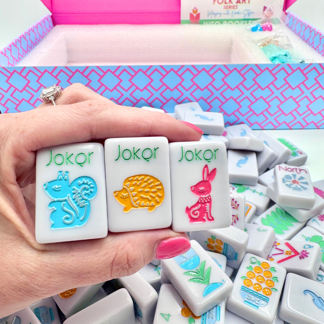 THE SCANDINAVIAN FOLK ART SERIES | Mahjong with Nordic Style