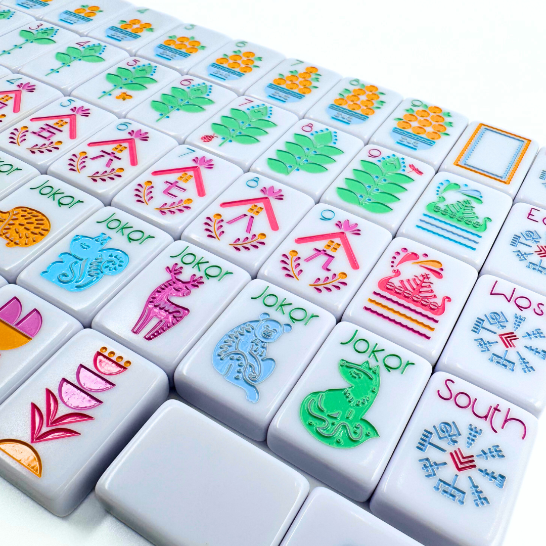 THE SCANDINAVIAN FOLK ART SERIES | Mahjong with Nordic Style