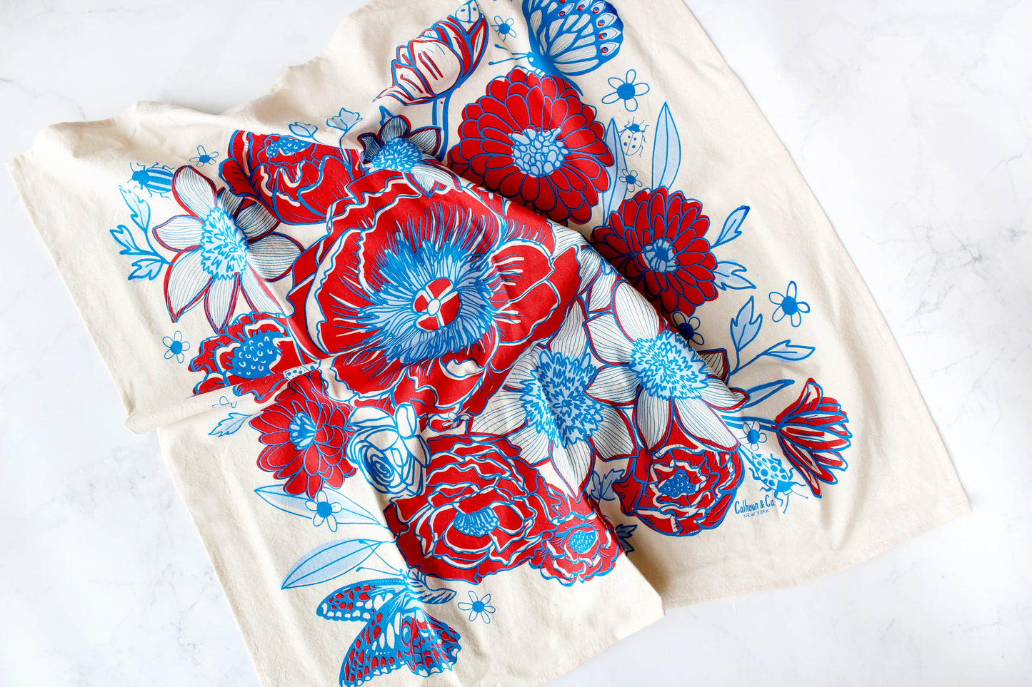 Dream Garden Tea Towel