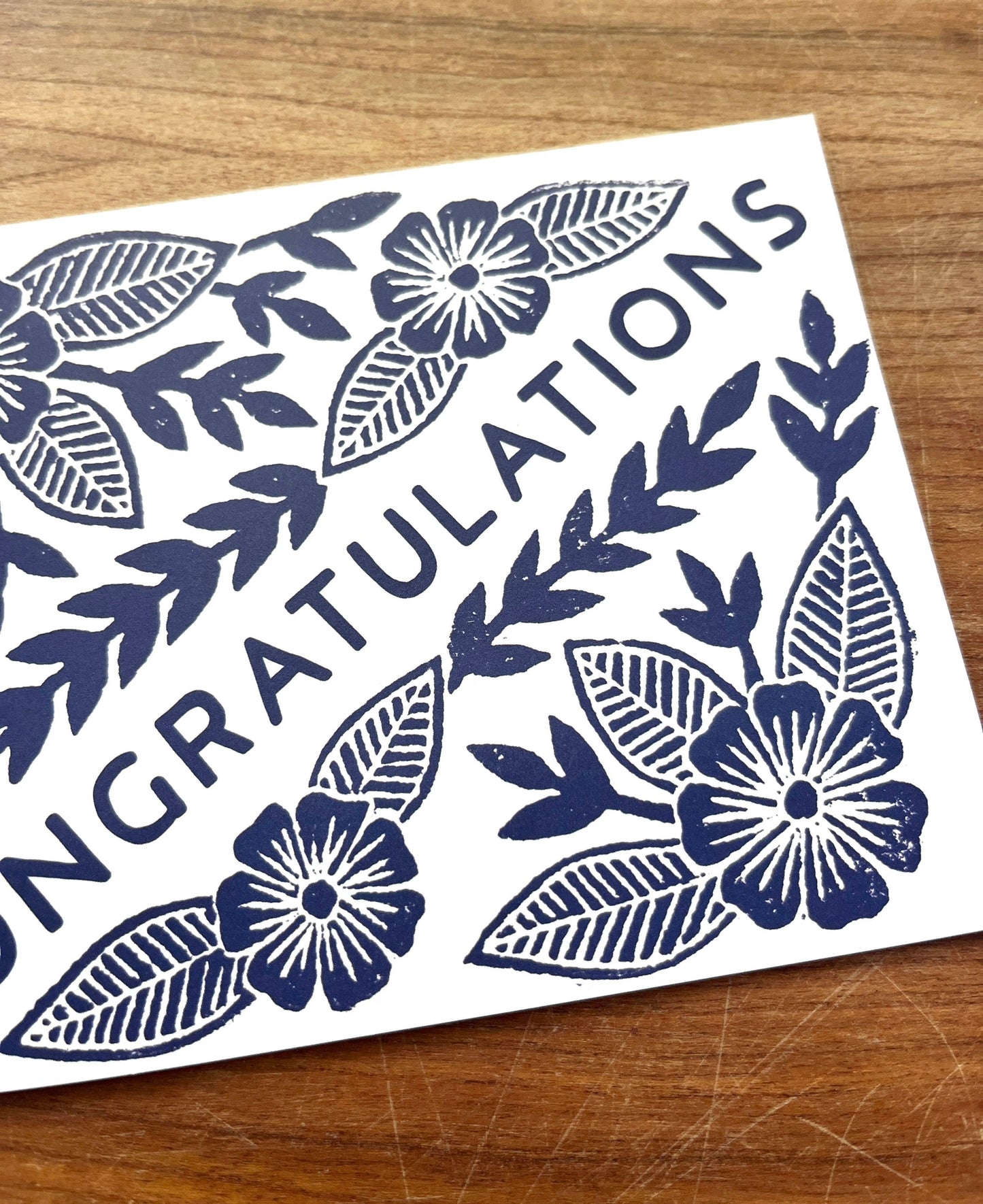"Congratulations" Greeting Card