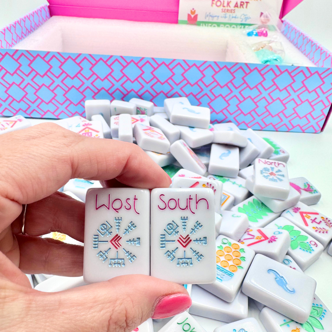 THE SCANDINAVIAN FOLK ART SERIES | Mahjong with Nordic Style