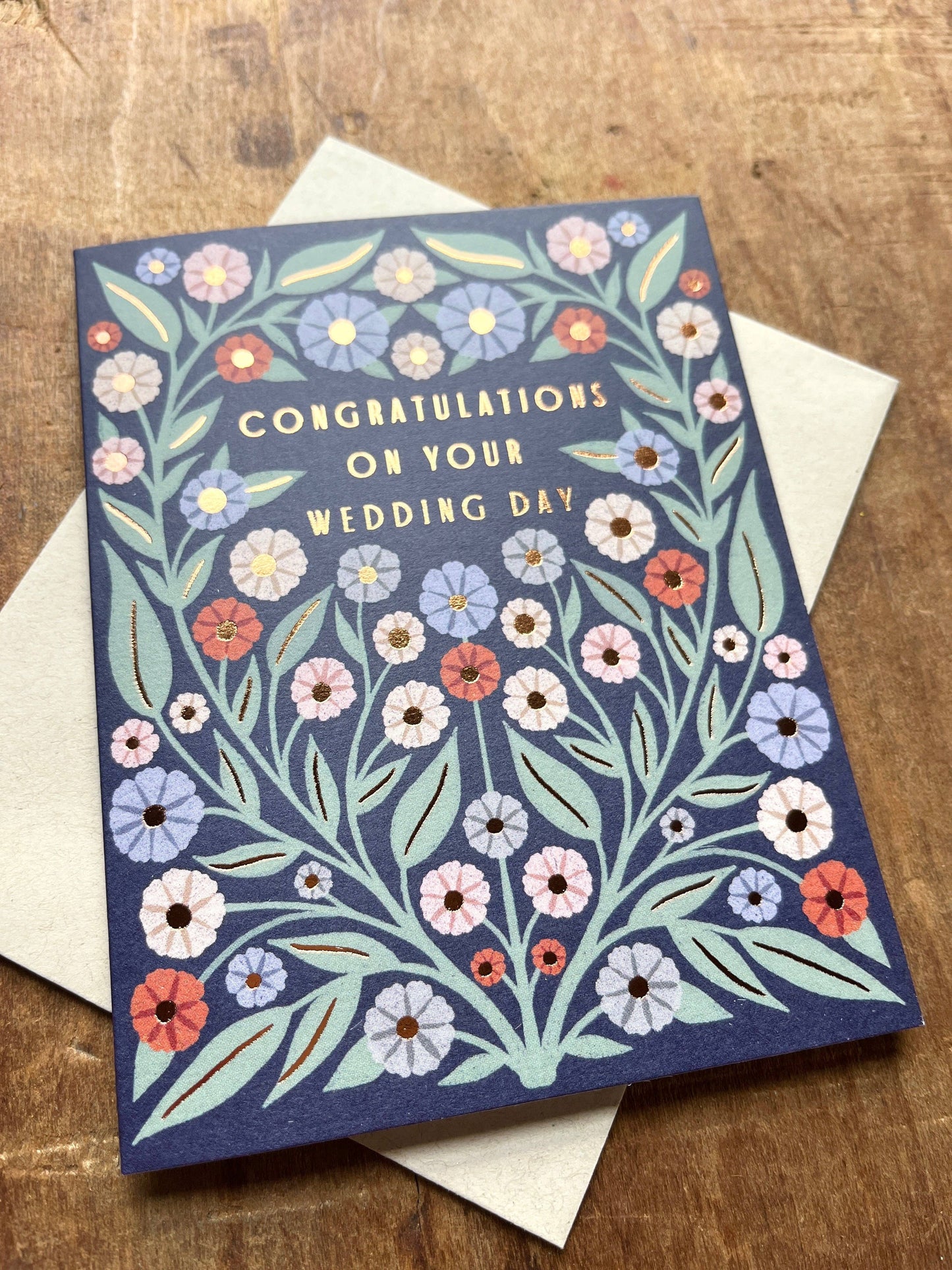 Katharine Watson - "Congratulations on Your Wedding Day," Greeting Card