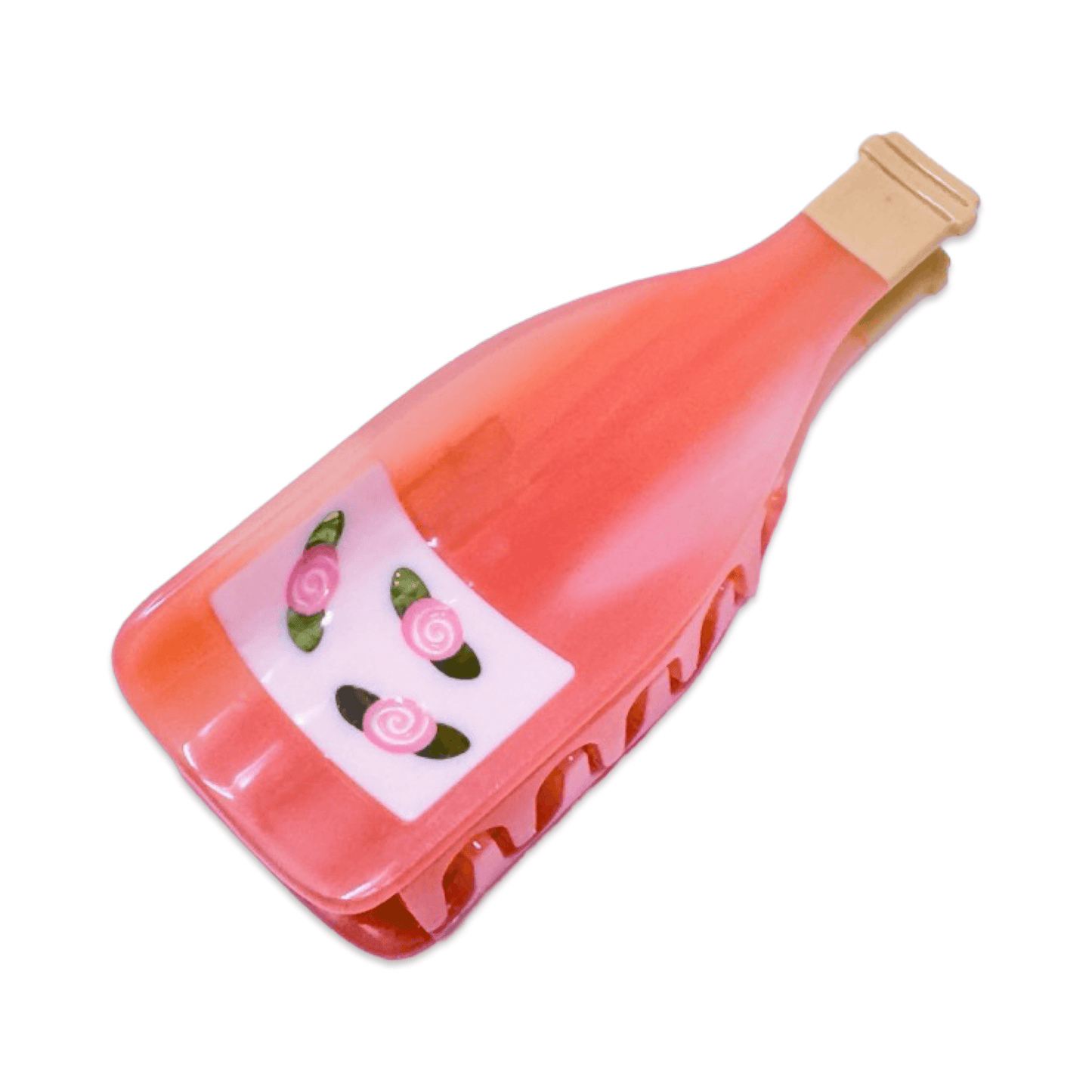 Jenny Lemons - Large Rose Wine Bottle Hair Claw Clip