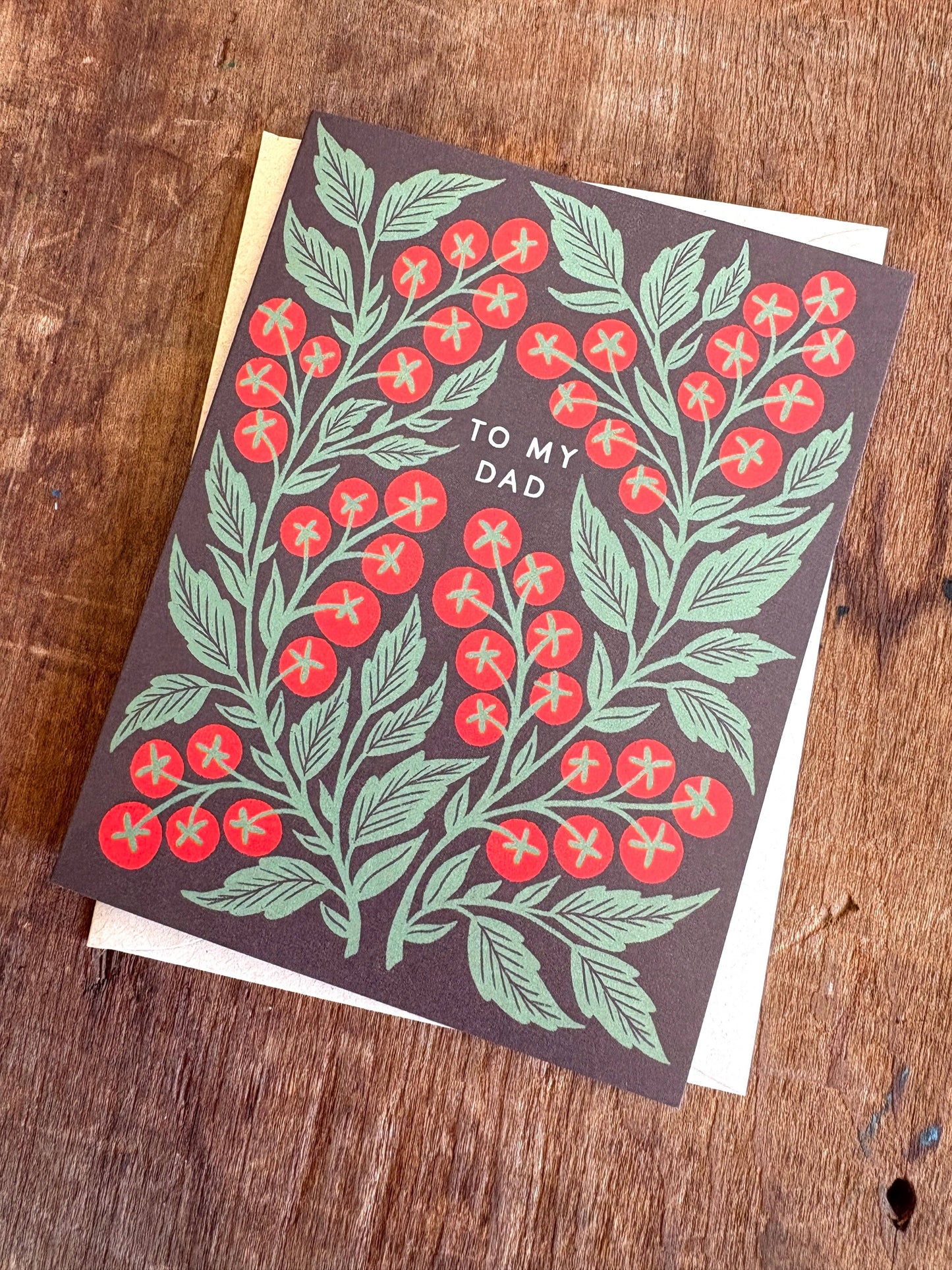 To My Dad - Greeting Card